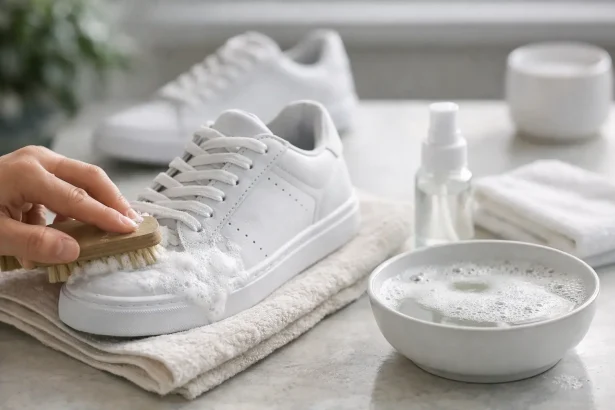 How to Clean White Sneakers the Right Way