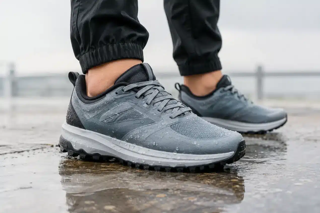 Water resistant sneakers for everyday rain